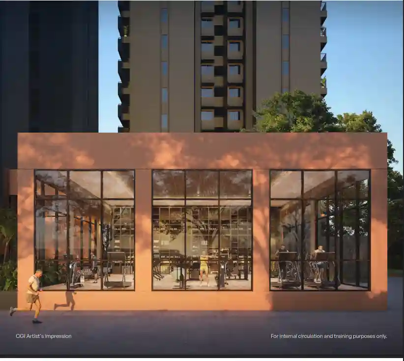 Assetz Miru and Miyo Apartment Clubhouse View by Assetz Property Group located at Yelahanka, Bangalore Karnataka