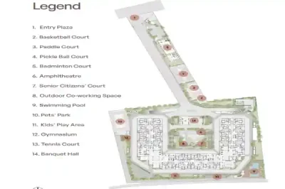 Assetz Miru and Miyo Apartment Masterplan by Assetz Property Group located at Yelahanka, Bangalore Karnataka